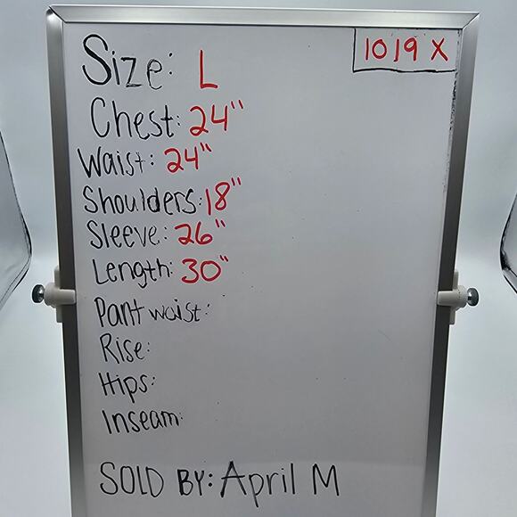 Lety & Me Womans size L Zola Sherpa Trim Hooded Cardigan Sweater Blue Gray NEW - Picture 8 of 8